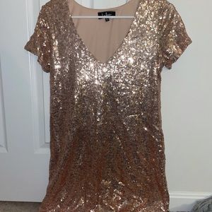Lulus sequin dress